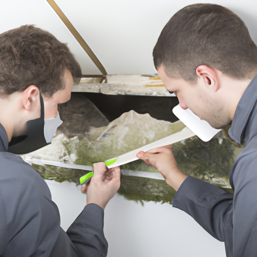 What is involved in a mold test?