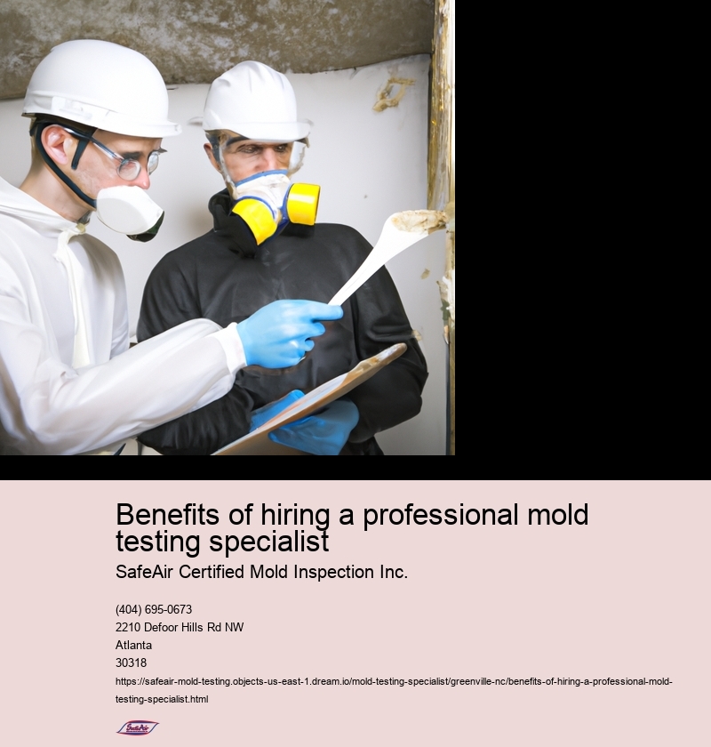 Benefits of hiring a professional mold testing specialist