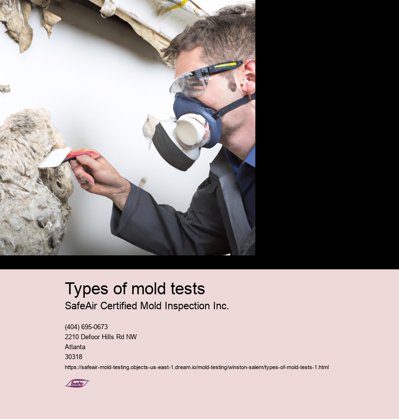 Types of mold tests