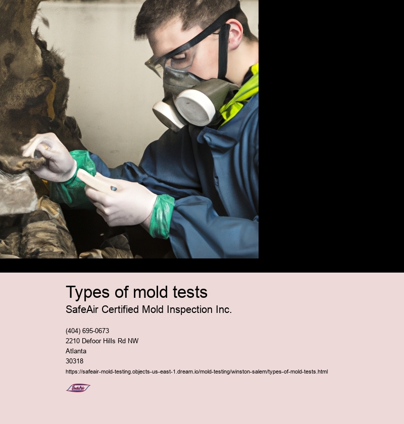 Types of mold tests